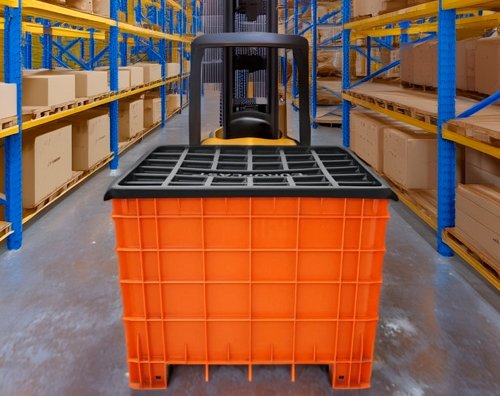 Contenedor de plástico industrial 